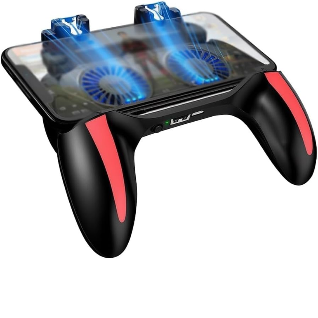 🎮 Vortexpad H10 con Enfriador Dual y Gatillos para Móvil (iOS / Android)