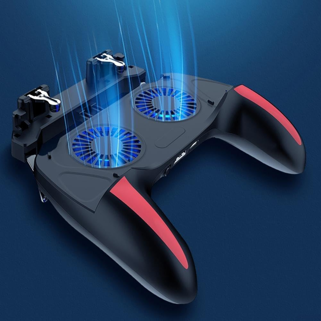 🎮 Vortexpad H10 con Enfriador Dual y Gatillos para Móvil (iOS / Android)